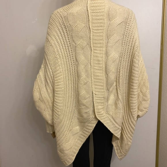 Knit Cardigan Open Front Sweater - Picture 2 of 3